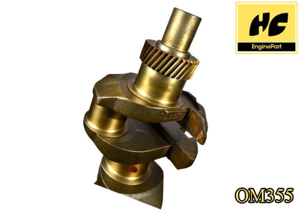 OM355 355 030 6801 Mercedes Car Parts , Diesel Engine Truck Crankshaft High Hardness