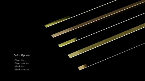 Decoração 8mm de aço inoxidável da proteção de borda da guarnição da telha de Grand Metal 304