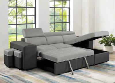 Living Room Folding Sofa Bed Practical Modern Style Breathable