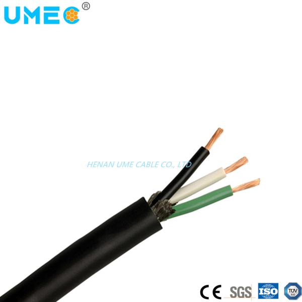 Rubber Insulated Cable 3 Cores Cu/Epr/CPE Waterproof Cable 4X10AWG 4X8AWG H05rn-F 3gx1.5mm to 2.5mm Soow