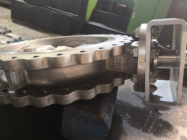 PTFE сиденье 904L материал пожарный клапан бабочки