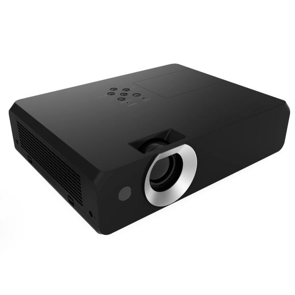 3700 lumens Native 1280*800 LCD multimedia projector long throw 1*10W Speaker high definition office home WXGA