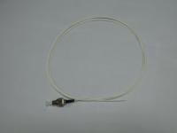 White cable FC / PC 0.9mm Fiber Optic Pigtail for Active Device Termination