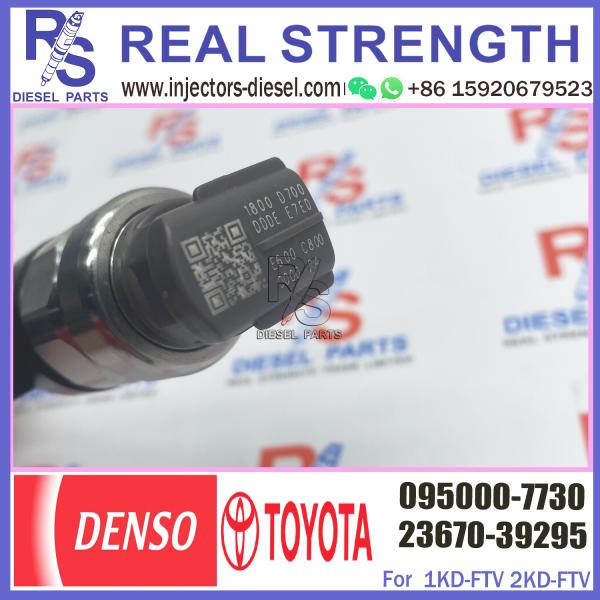 el montaje común del inyector del carril 095000-7720 se utiliza para el inyector común eléctrico del carril de Toyota 1VD 095000-7730 23670-39295