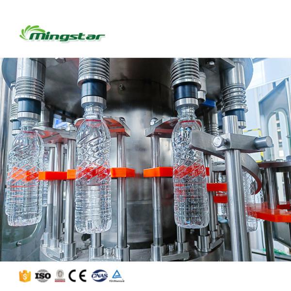 Mingstar Automatic Beer Water Filling Machine Plastic Bottle Oil Liquid Pure Mineral Water Production Line