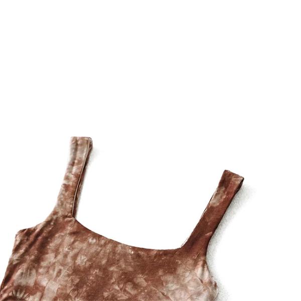 Лифчики верхнее Streetwear краски связи пляжа верхних частей танка женщин ODM OEM безрукавные