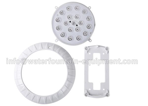 Round SMD 2835 LED Underwater Pool Lights Automatic 39mm Thick IP68 Rating