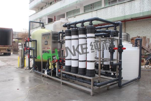 15000L Drinking Water Filtration Machine UF System Ultrafiltration 1 Year Warranty