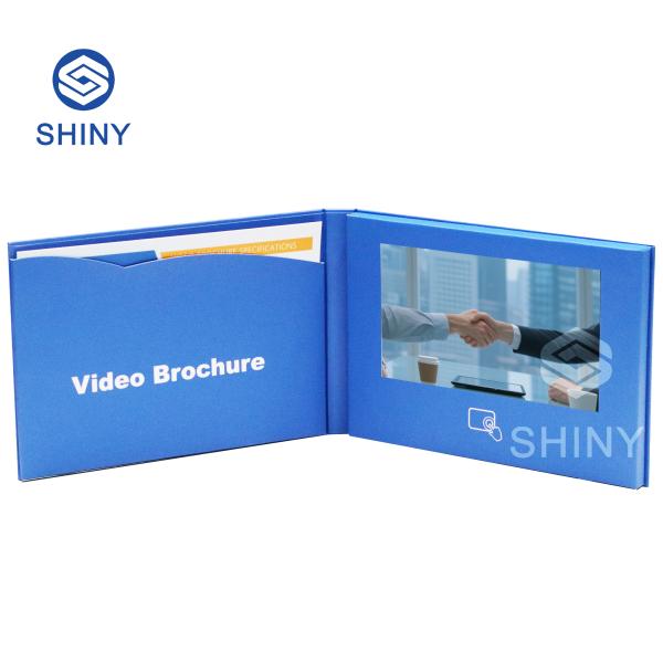China LCD Video Brochure Card with 128MB-32GB Memory