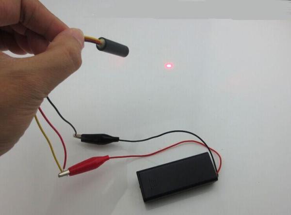650nm 5mw Red Dot Laser Diode Module with 0-50KHZ TTL Modulation