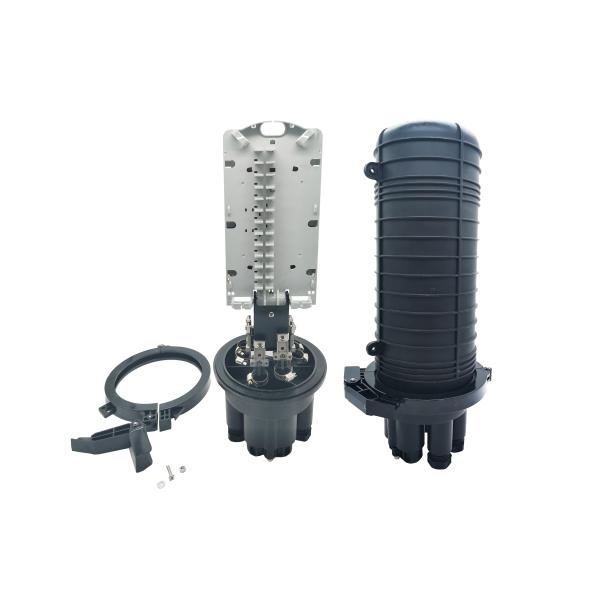 На открытом воздухе ядри совместной коробки 144 закрытия соединения оптического волокна 5 портов PP придают куполообразную форму: уплотнение сокращения жары