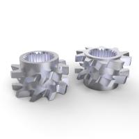 Extrudeuse à double vis Éléments de mélange à dents précises Durable Forward ± 0.01mm précision