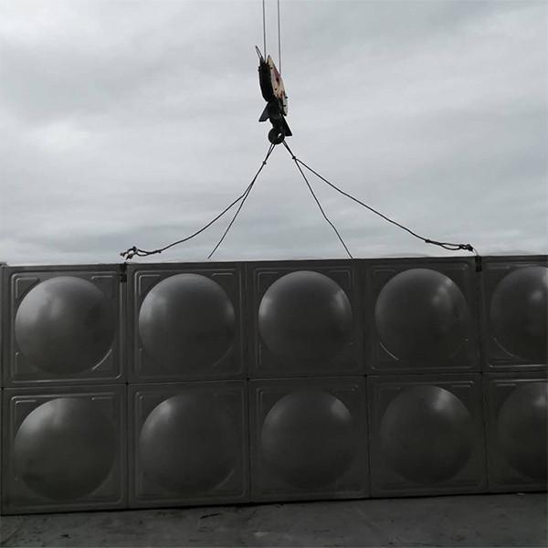Cubic Ss 304 Insulated Water Tank Food Grade For Drinking Pure Water / Medical