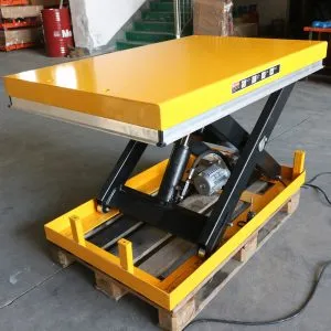 1T Small Hydraulic Lift Table For Commercial Buildings And Industrial Spaces