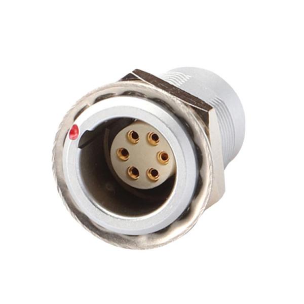 Push Pull Self Locking Z1 Series 6 pin conector circular Feminino Impermeável Industrial