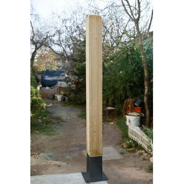 Стальная тяжелая деревянная стойка для поддержания перила крыльца