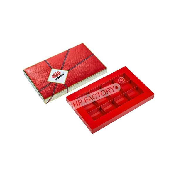 Elegant Flat Pack Chocolate Boxes With Dividers For Organized Gifts