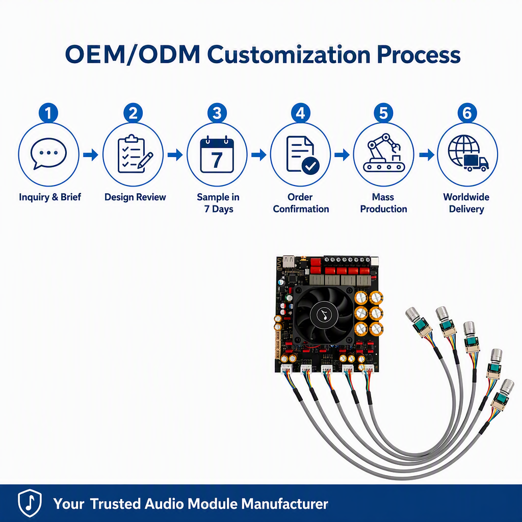 AD21P Qualc BT Wireless 2.1 Channel Class D Power Amplifier Board TPA3255 300Wx2+600W for Home Theater Subwoofer OEM