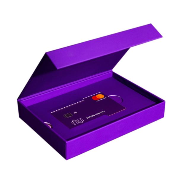 VIP Business / Credit Card Box Magnetic Square Gift Packing Custom