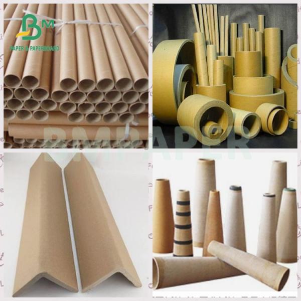 200 gm Papel de papel de revestimento de madeira lisa, de polpa de madeira forte, castanho, Kraft