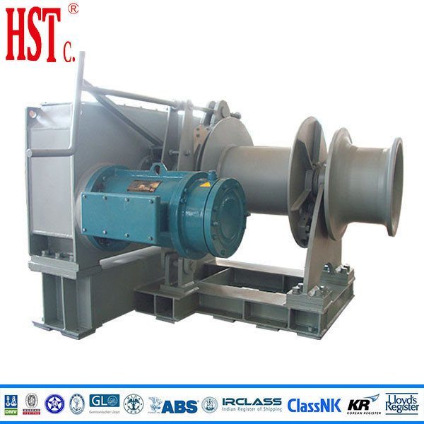 factory sell 50KN marine electric winch ship winch electric winch