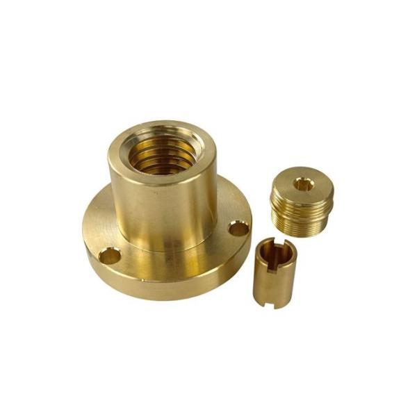 China Customized OEM Brass Machining Parts Pipe Fitting with CNC Machining