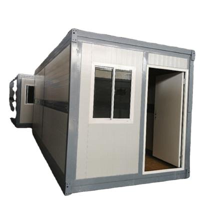 Casa de contêiner dobrável de escritório pré-fabricada de 20 pés com janela deslizante PVC
