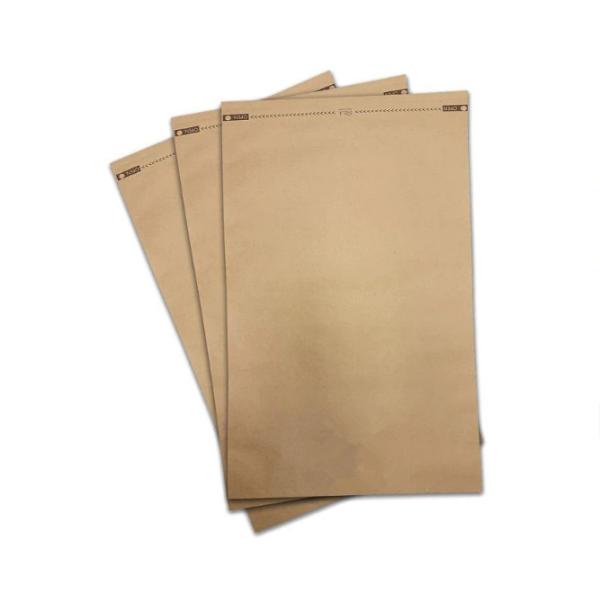 bolsos de empaquetado de la ventana al por mayor de encargo de Kraft