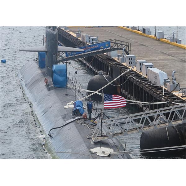 50Kpa 80Kpa Hydropneumatic Submarine Rubber Fender Dock Sling Type