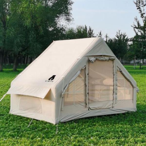bem recebido alta qualidade exterior impermeável viagem tenda de túnel inflável