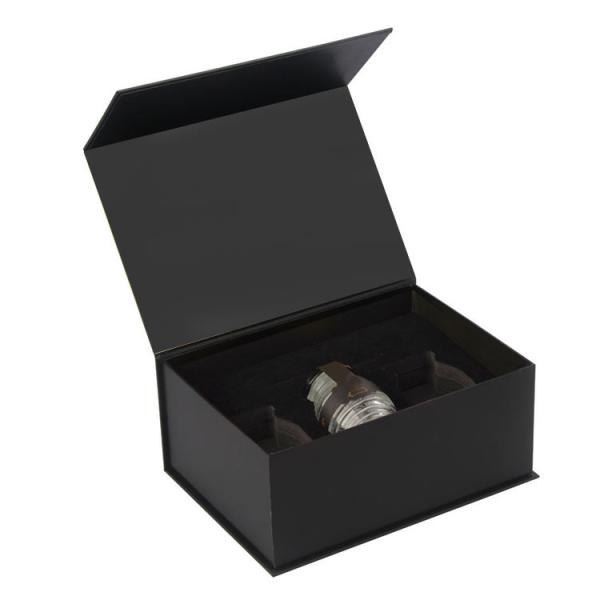 CMYK Custom Luxury Liquid Honey Bottle Packaging Book Shape Box с картонным подключением