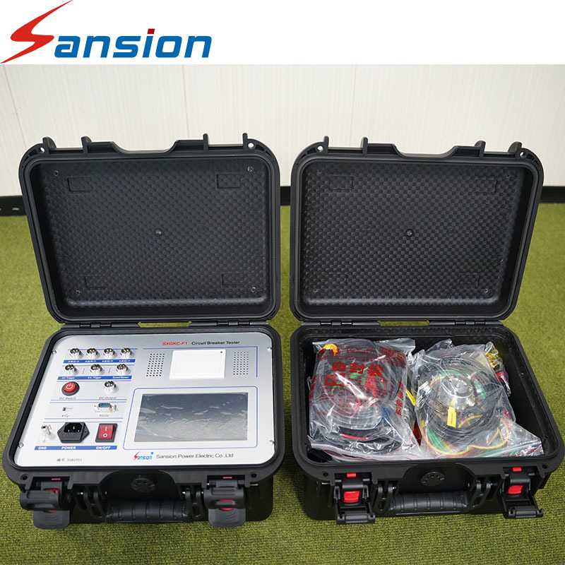 Portable Circuit Breaker Tester High Voltage Switch Mechanical Characteristic Analyzer