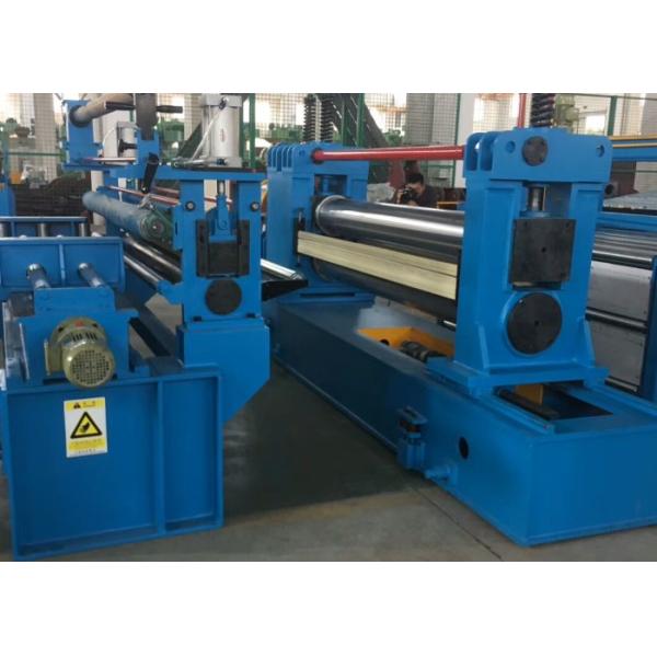 Optional Color Steel Coil Slitting Line , Sheet Metal Slitter Machine
