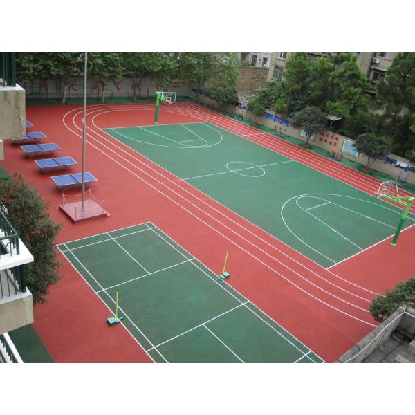 Красочный сертификат CE блока EPDM резиновый для спорт стадиона