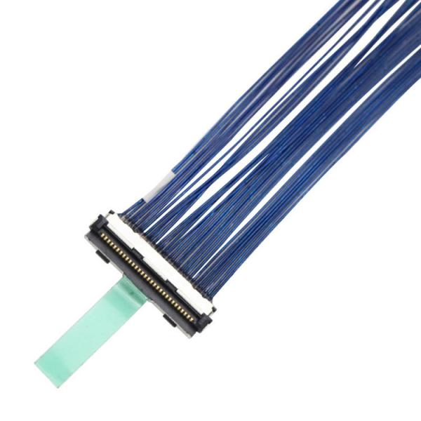 30-Pin LVDS Micro Coaxial Cable With 0.5mm Pitch, Hirose Connector, Designated As DF80D-30P-0.5SD