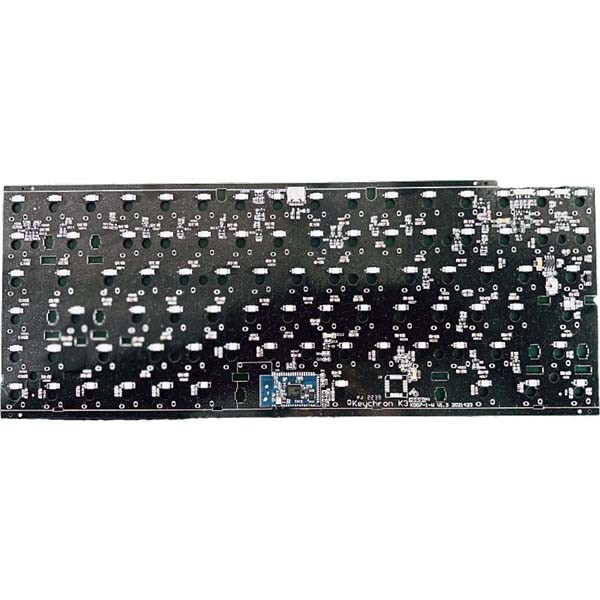 Обслуживание 60% 65% полноразмерное Qmk Pcb Pcba изготовителя клавиатуры через Pcb клавиатуры оперативно заменяет компьютер