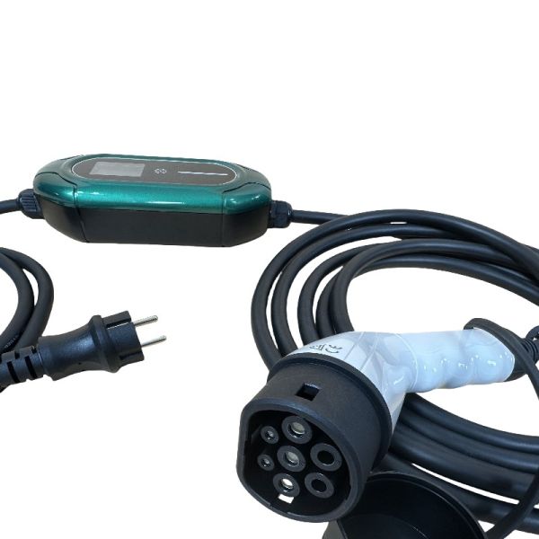 Portable 3.5kW EV Charger with Type2/GBT Interface for Efficient Electric Car Charging