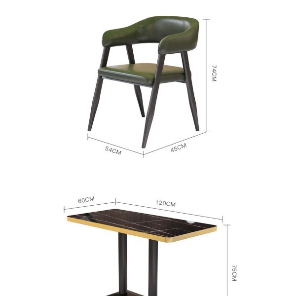 Hot Sale Luxury Bench Booth Sofa for Modern Restaurants Nightclubs Hotels Schools-Custom Aluminum Restaurant Furniture Durable