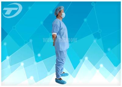 As combinações descartáveis Waterproof o vestido descartável com punho feito malha