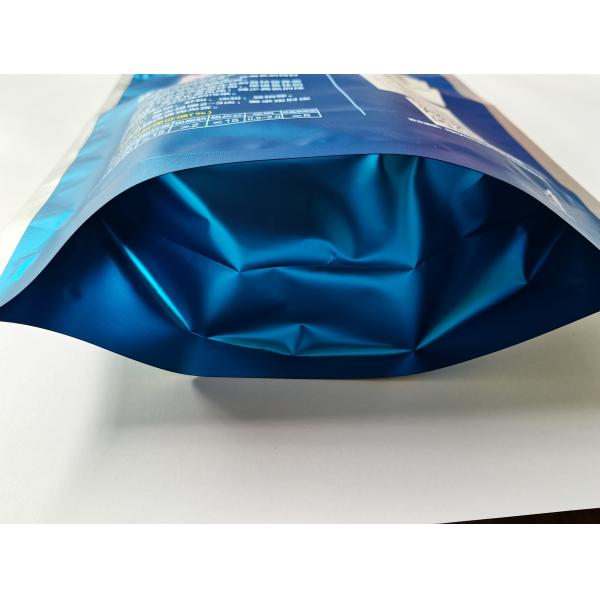 Pantone VMPET Plastic Stand Up Pouch Corrosion Resistant 12 Oz Stand Up Pouch