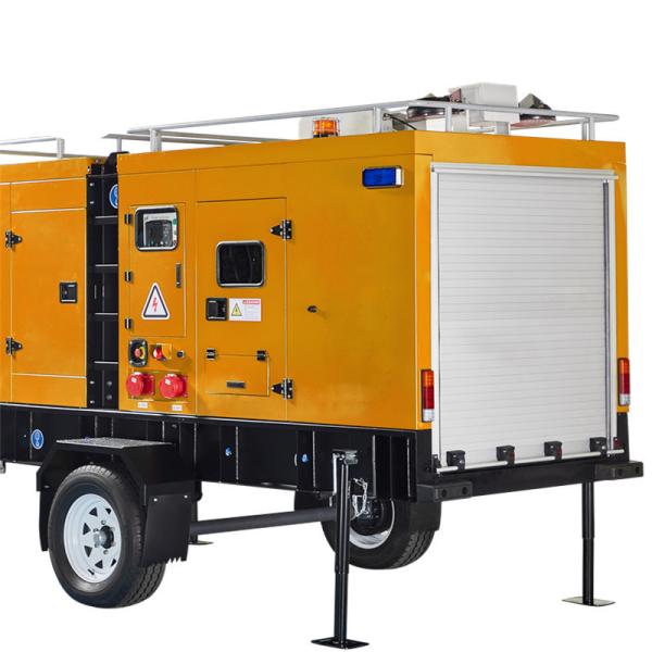 High Pressure Diesel Water Pump 50HZ Diesel Powered Water Pumps Portable Silent Pump