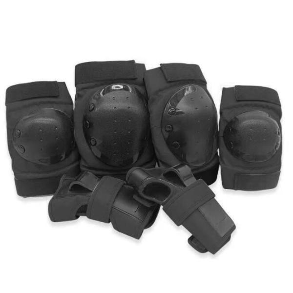 Factory wholesale Pad Set with Wristguards, Elbow Pads, and Knee Pads for kids