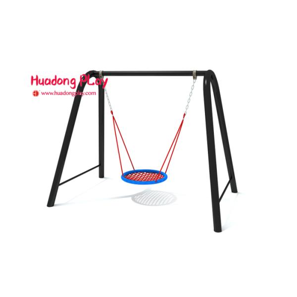 Gs Proved Playground Equipment Swings Single Seat Fashion New Style 0.5cbm