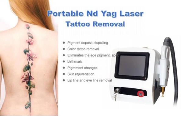 532nm 1064nm Professional Laser Tattoo Removal Machine With Carbon Rejuvenation
