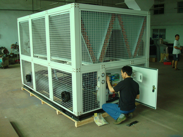 2016 Best Price Industrial Air Cooled Water Chiller For Concrete No Need Cooling Tower