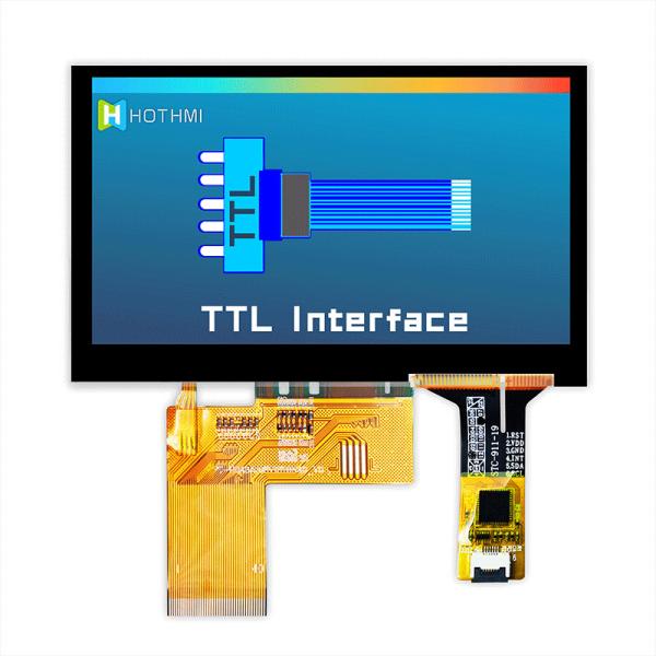 800x480 4,3 монитор Pcap модуля экрана касания модуля дисплея дюйма TFT LCD емкостный