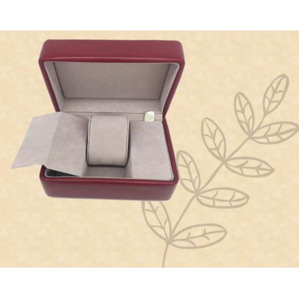 Экологическая коробка PU кожаная выбивая роскошный ODM случая подарка дозора