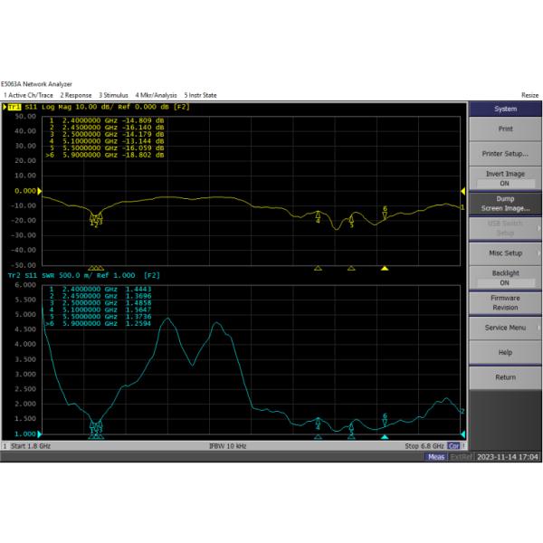 Panneau plat directionnelle antenne Wifi extérieure à double bande 2.4G 5.8G 12dbi antenne 190x190x25mm