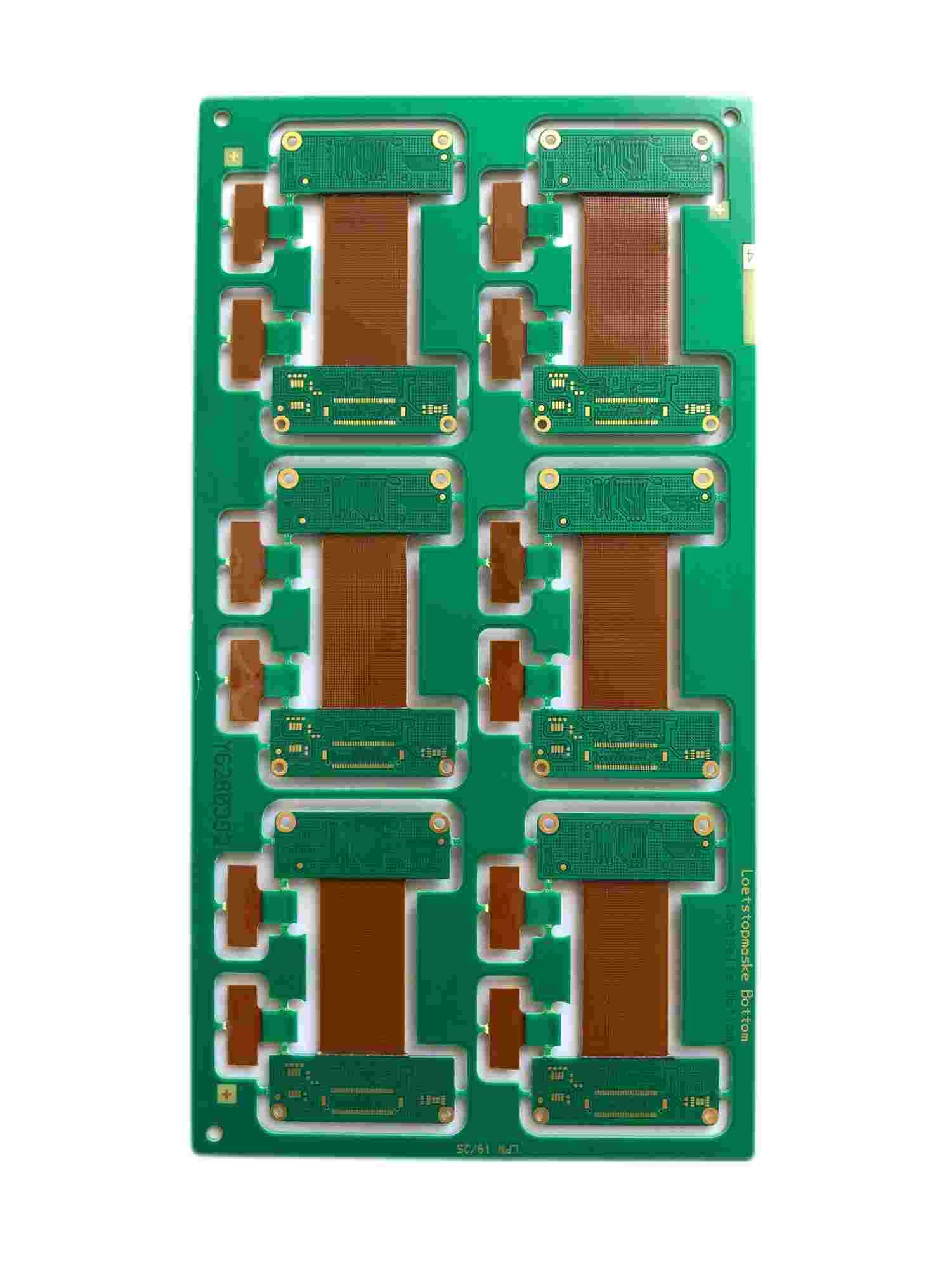 Монтажная плата PCB погружения серебряная разнослоистая гибкая 1.2mm 3oz