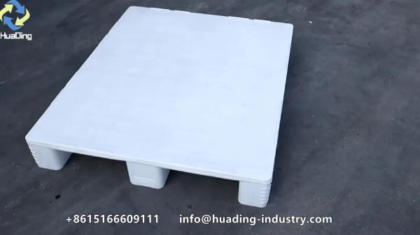 1200x1200 Blue Plastic Euro Pallets Hdpe 1212 Plastic Pallet Roll Pallet Customized Color Customer Logo for Floor Sale Huading